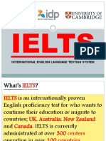 Ielts: International English Language Testing System