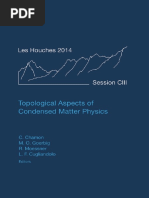 (Lecture Notes of The Les Houches Summer School 103, August 2014) Claudio Chamon, Mark O. Goerbig, Roderich Moessner, Leticia F. Cugliandolo - Topological Aspects of Condensed Matter Physics (201 PDF