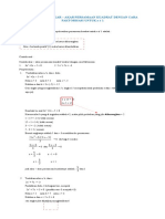 Menentukan Akar Persamaan Kuadrat Dengan Faktorisasi A # 1