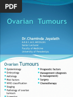 Ovarian Tumours Presentation 