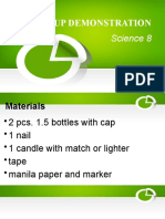 Group Demonstration: Science 8