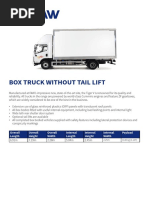 Box Truck Without Tail Lift