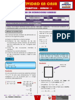 SEMANA 11 - SISTEMA DE ECUACIONES LINEALES (3ro MATEMÁTICA)