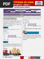 SEMANA 11 - INECUACIONES LINEALES (4to MATEMÁTICA)