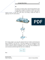 Lecture Three-Shearing and Bearing Stress PDF