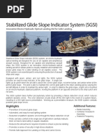 Stabilized Glide Slope Indicator System (SGSI) : Innovative Electro-Hydraulic-Optical Landing Aid For Safer Landing