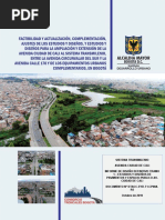 Informe de Diseño Definitivo. Tramo 1. Estudios y Diseños de Pavimentos y Espacio Público Avenida Ciudad de Cali. Revisión 5 PDF