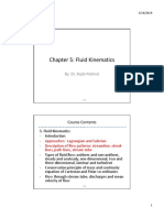 Chapter 5: Fluid Kinematics: By: Dr. Rajib Pokhrel