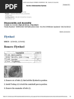 3412E Flywheel