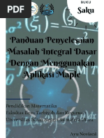 Buku Saku Penggunaan Aplikasi Maple