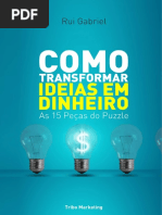 Como Transformar Ideias em Dinheiro