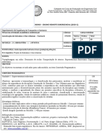 Construção de Estradas e Vias Urbanas - Plano de Ensino