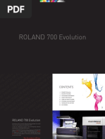 Roland 700 Evolution Brochure