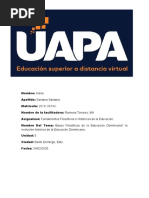 Fundamentos Filosóficos e Históricos de La Educación Unidad 5