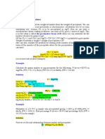 AnChem Gravimetric Calculations