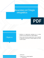 Complicaciones en Cirugía Ortognática