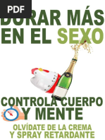 Durar Mas en El Sexo - Controla Cuerpo y Mente PDF