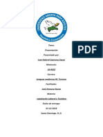 Geografia Turistica de La Republica Dominicana Tarea 5