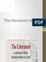 Literature Review - f2017