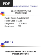 01 Over Voltage in Electric Powe System