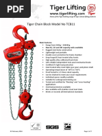 Chain Block - Tiger Lifting