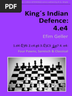 Geller Efim - King's Indian Defence, 1980-OCR, Batsford, 178p PDF