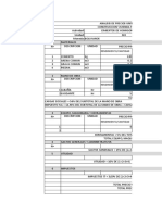 Planilla (Analisis de Precio Unitarios