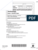 Information and Communication Technology: Pearson Edexcel International GCSE