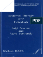 1996 - Luigi Boscolo, Paolo Bertrando - Systemic Therapy With Individuals PDF