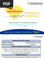 Matemática Financieras - Unidad 1 - II Sesión