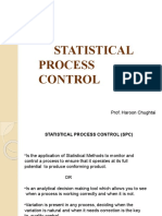 Statistical Process Control: Prof. Haroon Chughtai