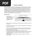 Volcanic Landforms