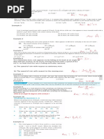 Relative Velocity Examples