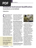 Analytical Instrument Qualification: Standardization On The 4Q Model