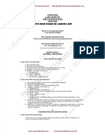 Labor Law Pre Week 2019 1 PDF