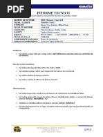 Informe Caex 818 Cambio de Blower 2