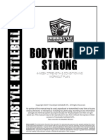 Bodyweight Strong: 4-Week Strength & Conditioning Workout Plan