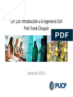 Clase 1 - Introducción A La Ingeniería Civil PDF