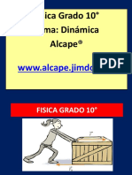 Guía de Trabajo Física Grado 10° Dinámica (Fuerzas)