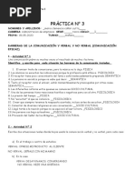 Practica #3 - Barreras de Comunicación Oral