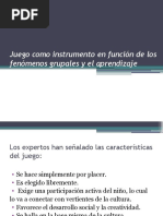 Unidad II-Juego Como Instrumento en Función de Los Fenómenos