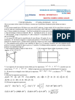 Ejercicios de Matemáticas II