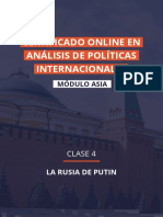 La Rusia de Putin