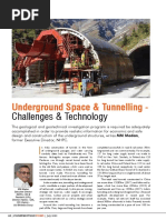 Published Tunnelling Article in Construction Times