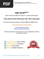 Pass Hitachi HQT-6740 Exam With 100% Guarantee: Hitachi Vantara Qualified Professional - Storage Administration