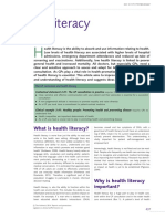 What Is Health Literacy?