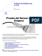 Cómo Verificar El Sensor de Oxígeno Con Multímetro