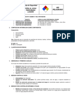 MSDS Cera Al Agua Perfumada Losaro