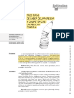 Tipos de SABER - PROFESOR PDF