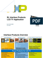 BL Interface Products LCD TV Application: Bl-Ip, Bu Mms Q1 2012